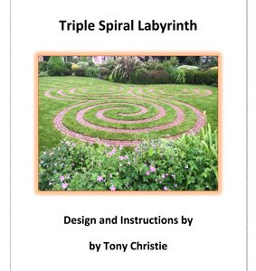 How to Draw and Make the Triple Spiral Labyrinth Instructions